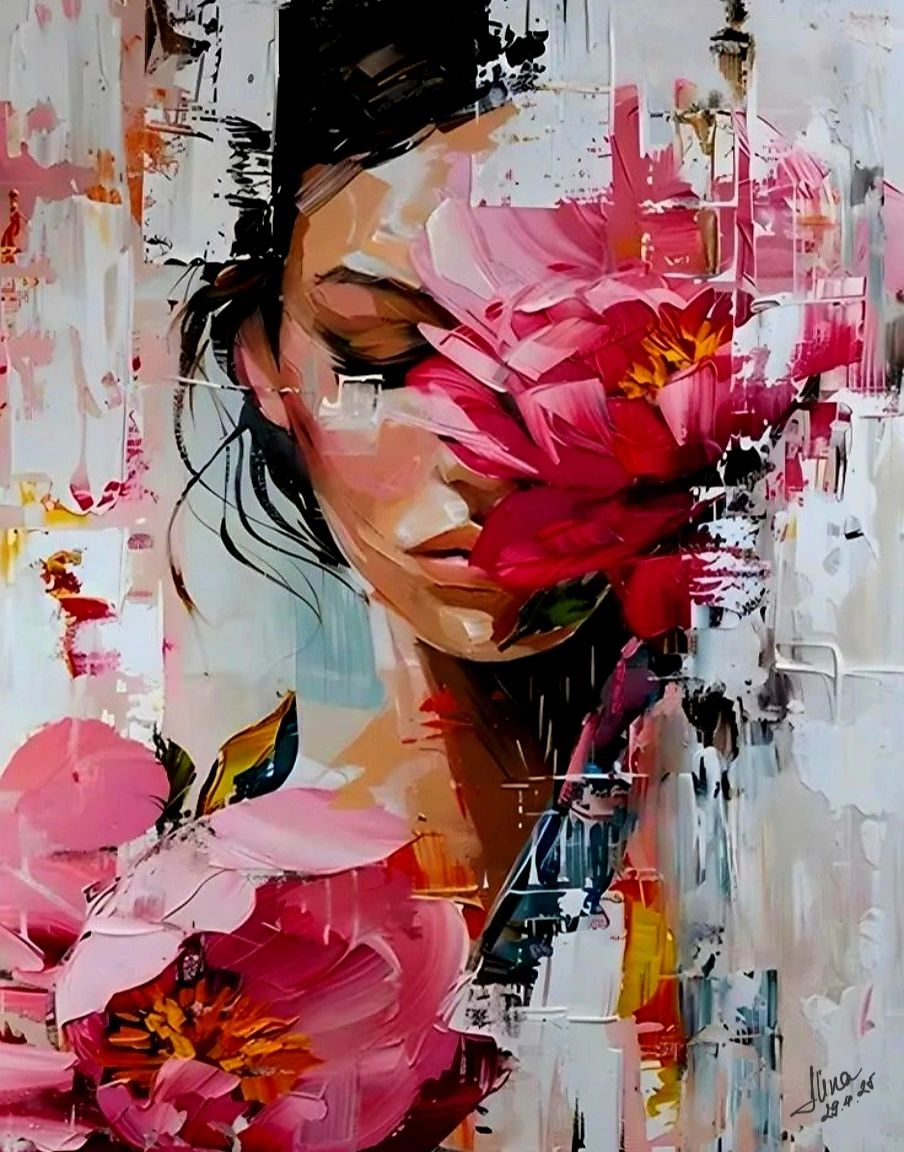 ArteDiAlina.com painting: Tear Drop